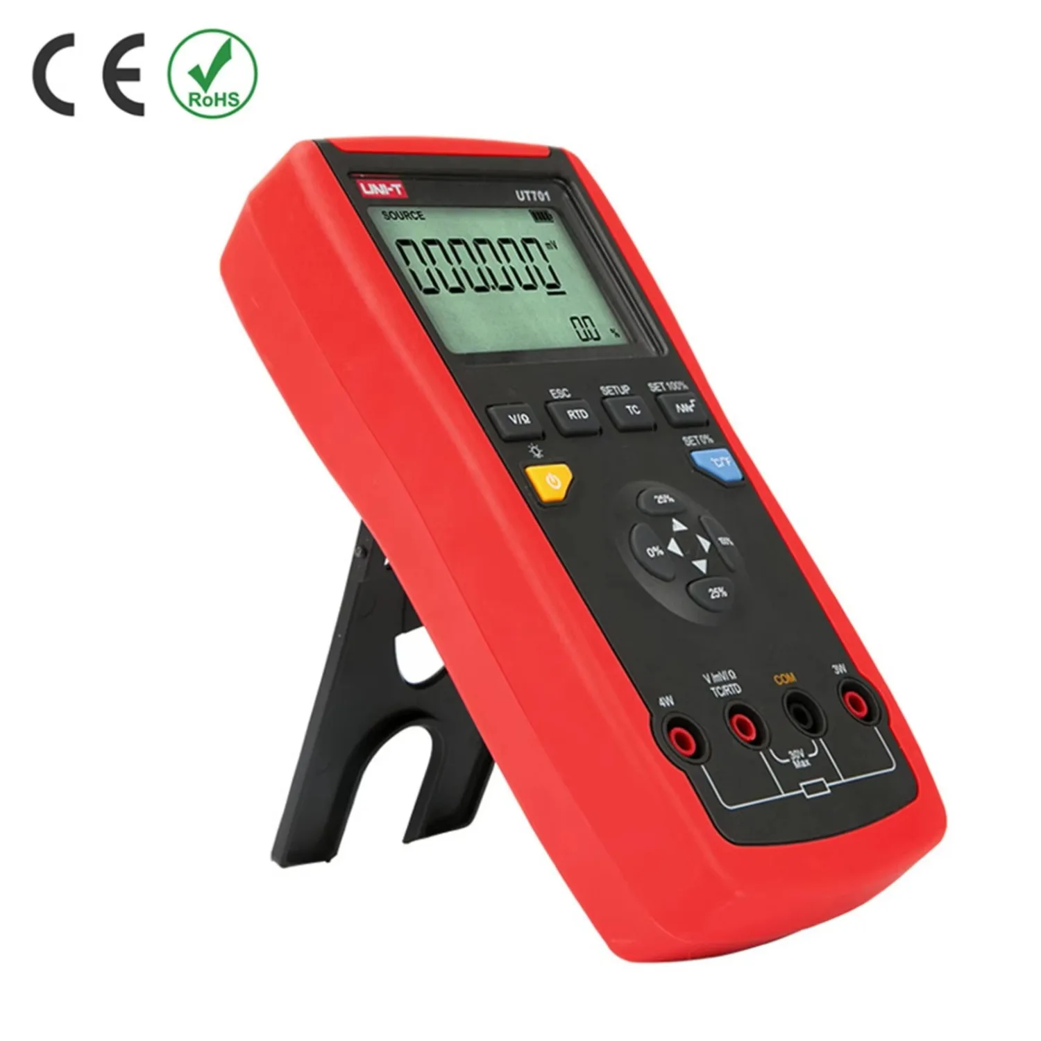 UNI-T UT701 Single Function Temperature Calibrator 6-digit Display DC Voltage