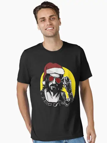 Christmas 2077 Essential T-Shirt 2026 Summer Men's Women's High-end Luxury Fashion Casual Cotton Oversized T-shirt Street Y2K