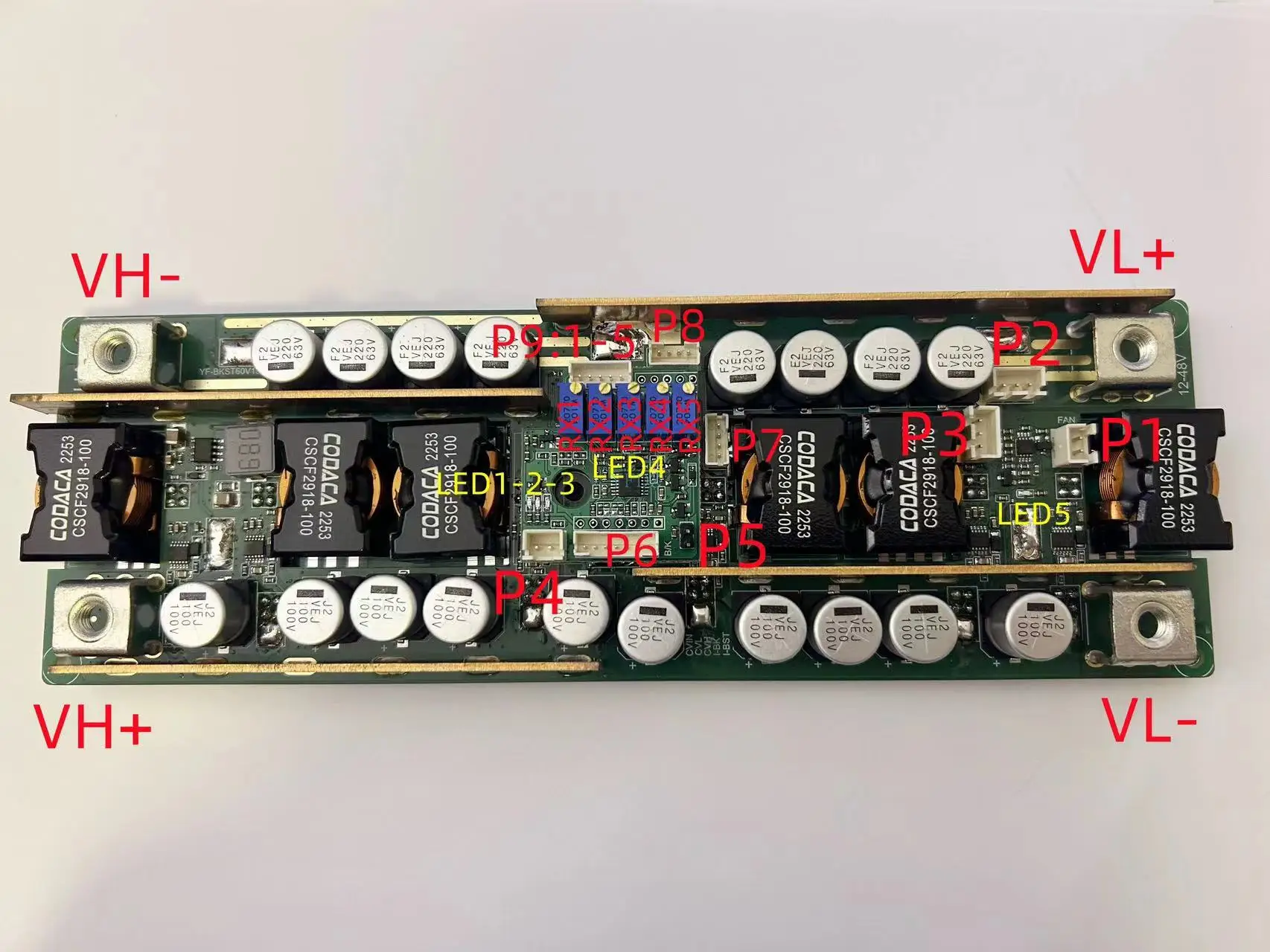 DC-DC Step-down or Step-up Power Supply, Bidirectional DC Power Supply, Vl10-50v, Vh24-75v, Current 150A