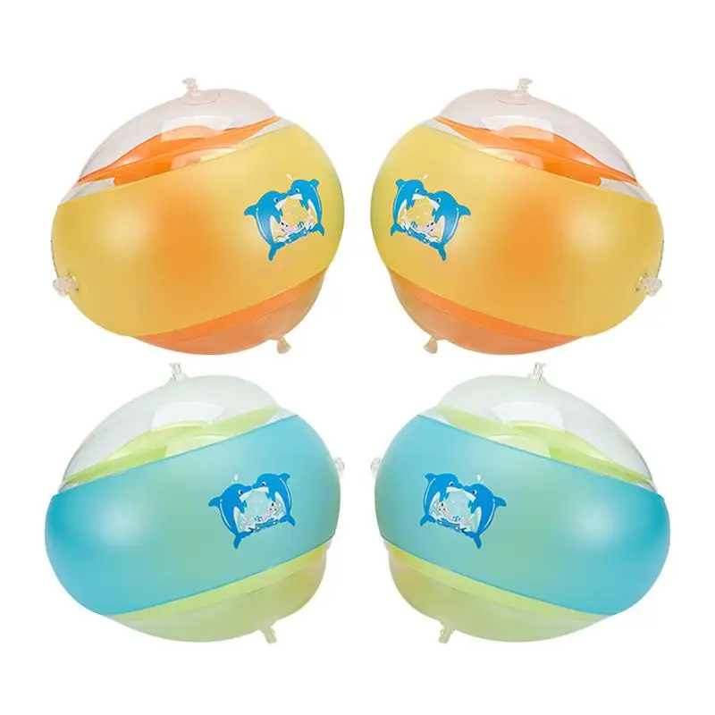 Anneau de flotteur de bras gonflable pour enfants, manchon d'eau de piscine épaissi, pliant, enfants, accessoires d'entraînement de natation pour enfants, filles, garçons