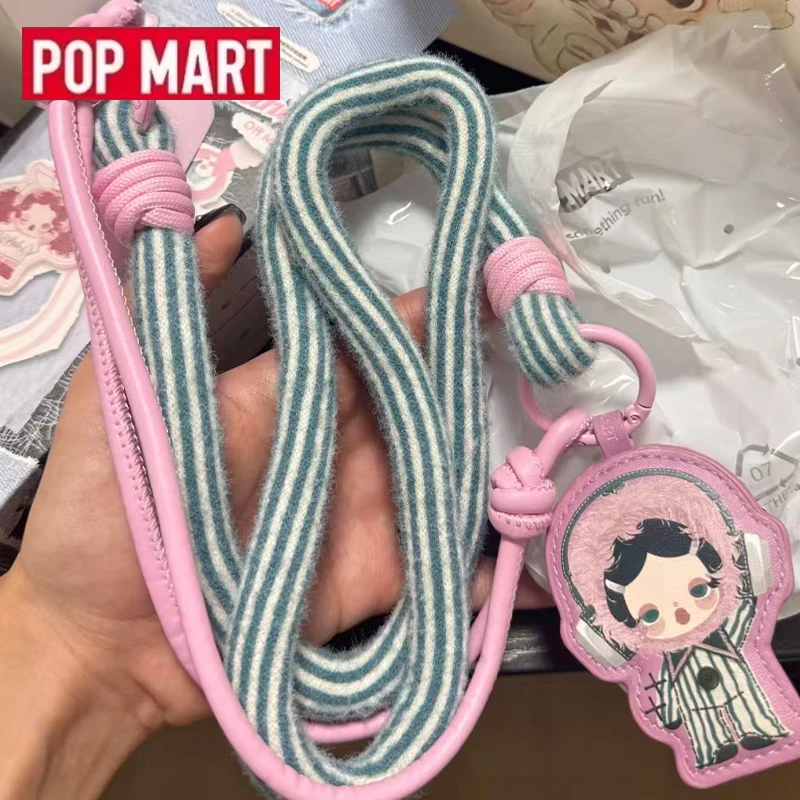 POPMART SKULLPANDA Off Mode Serie Handy-Lanyard Blind Box Original Spielzeug Überraschungstasche Mystery Box Puppe Niedliche Anime-Figur Geschenk