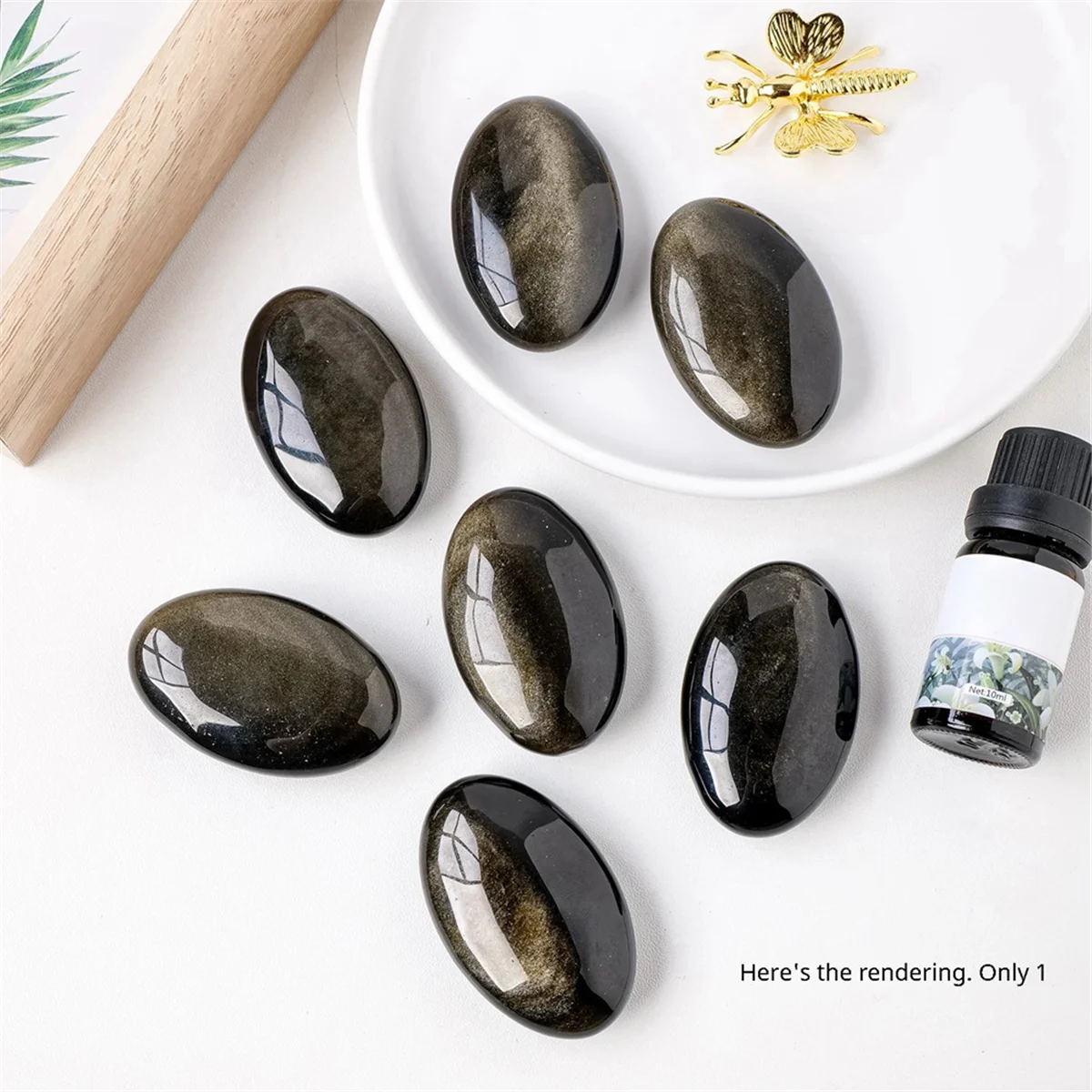 

Натуральный кристаллический драгоценный камень, золотой обсидиан, пальмовый камень, игрушка для большого пальца, горячий компресс, поделки, исцеление, здоровье, семья, энергия, драгоценный камень, подарки, хит продаж