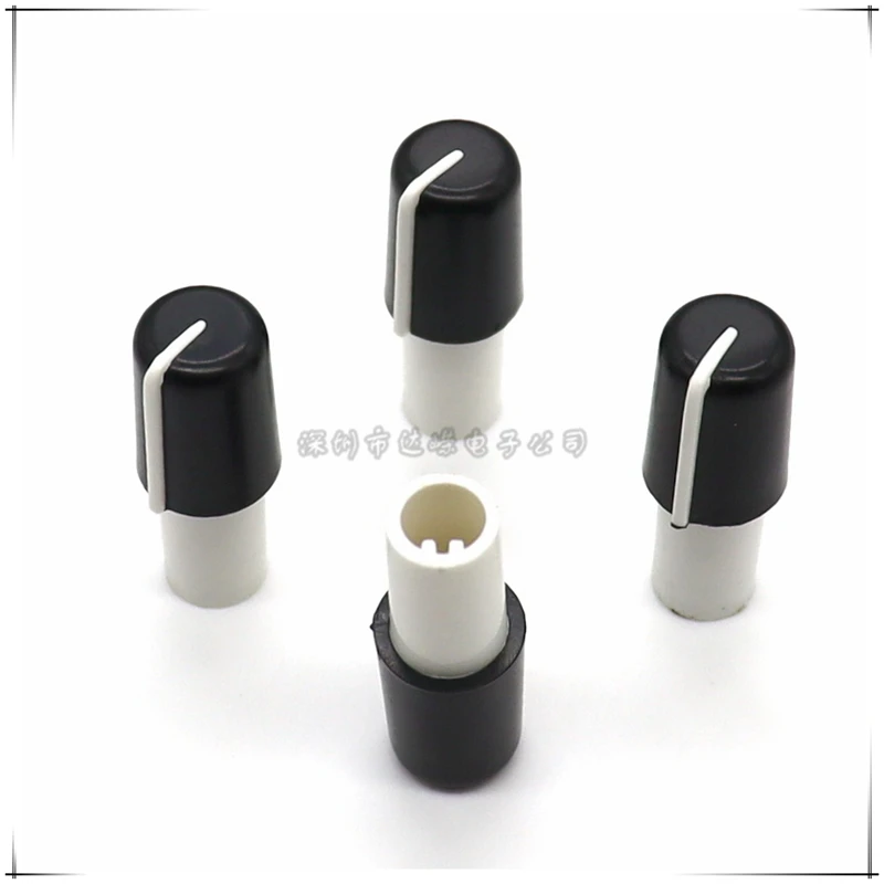 5PCS 11×29MM Plastic Knob Cap Convex handle knob Potentiometer cap Knob D-Shaped Inner Hole 6mm