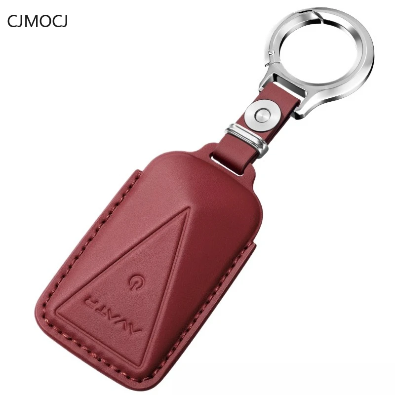 

Premium Genuine Leather Key Cover Case for Avatr 07 / 06 / 12 / 11 (2024) - Scratch-Resistant Protective Key Fob Shell Keychain