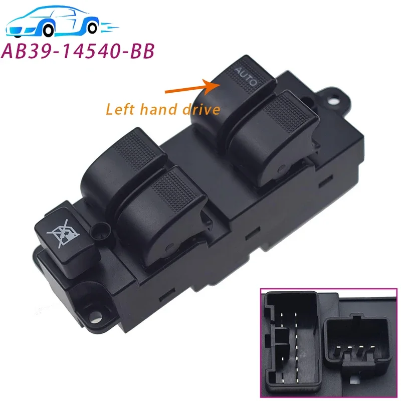 For Ford Ranger 2012-2015 for Mazda BT50 2013-2016 Front Left Side Power Window Control Switch Button AB39-14540-BB AB3914540BB