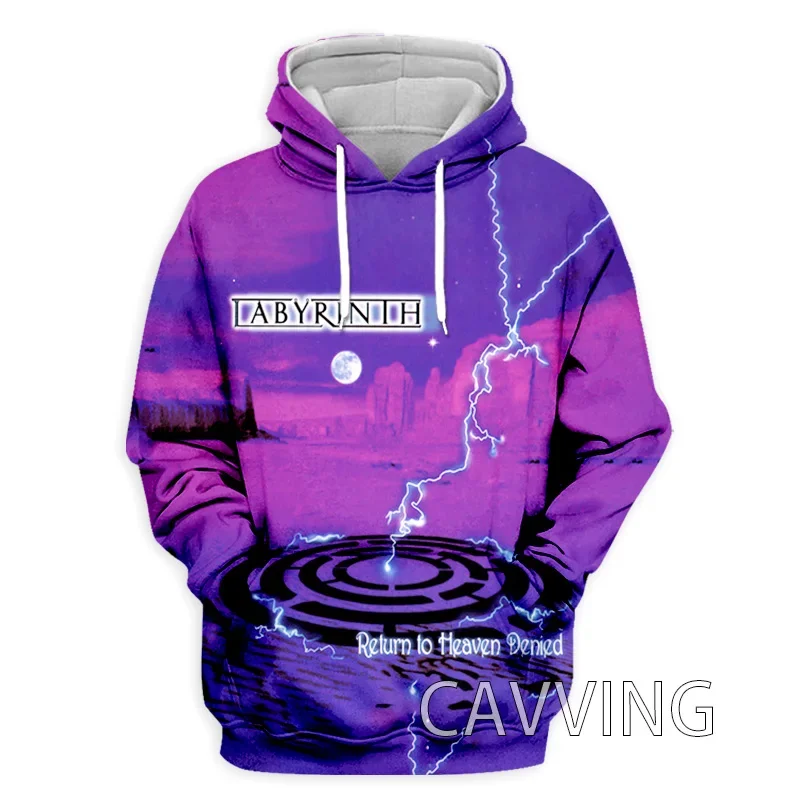 

CAVVING 3D Printed Labyrinth Band Hoodies Hooded Sweatshirts Harajuku Tops Clothing for Women/men F01