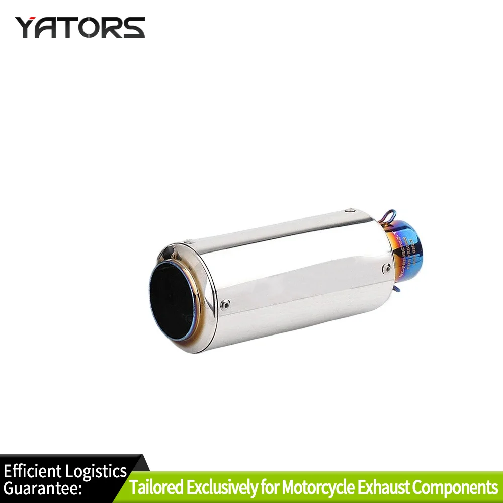 

GP Project Stainless SC Exhaust Pipe - For Kawasaki/ Yamaha/ Honda/ Suzuki Models (250-1000, ZX6R/10R, R1-R25, Etc)