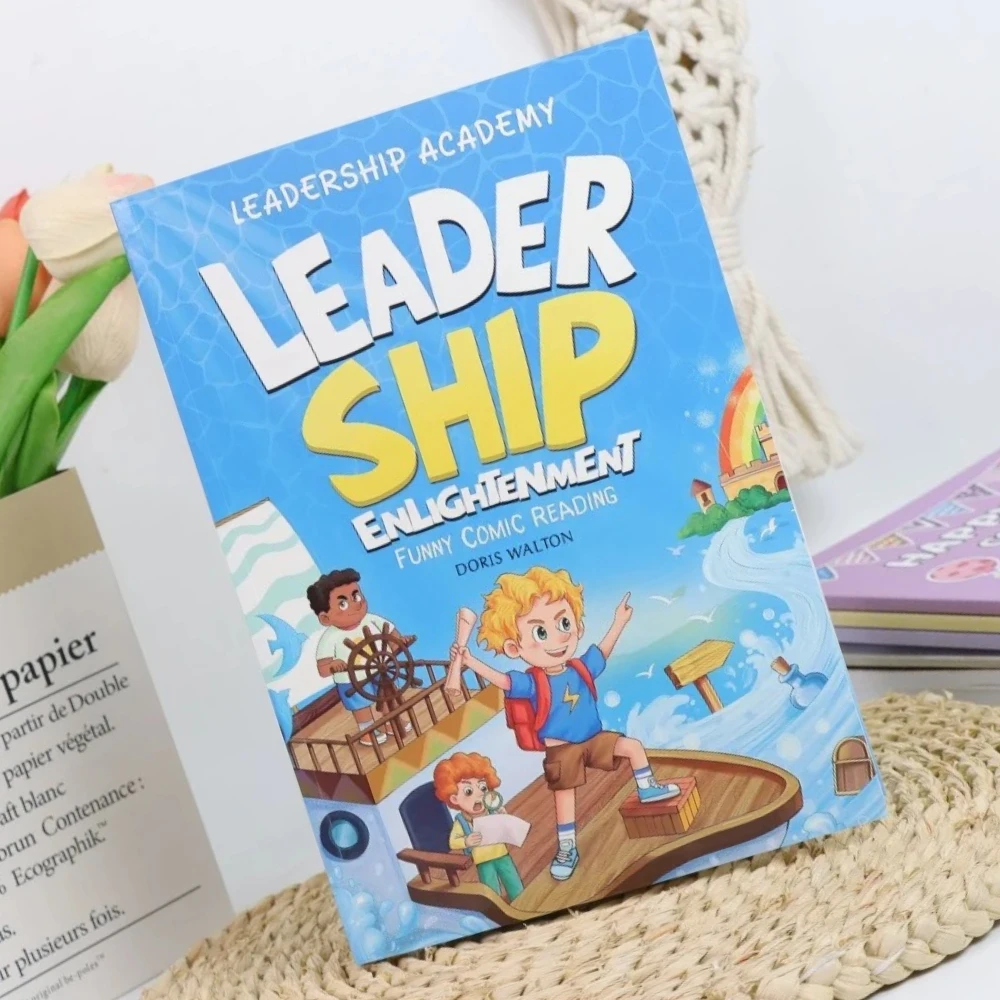 Cahier d'exercices de leadership en forme de bande dessinée |   Améliorer la communication et le sentiment de responsabilité |   Formuler une leadership exceptionnelle