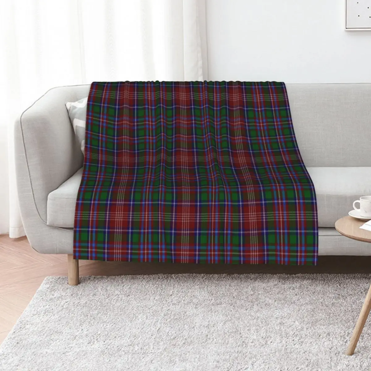 

Ritchie Tartan Throw Blanket sofa bed Extra Large Throw Cute Plaid Furrys Blankets