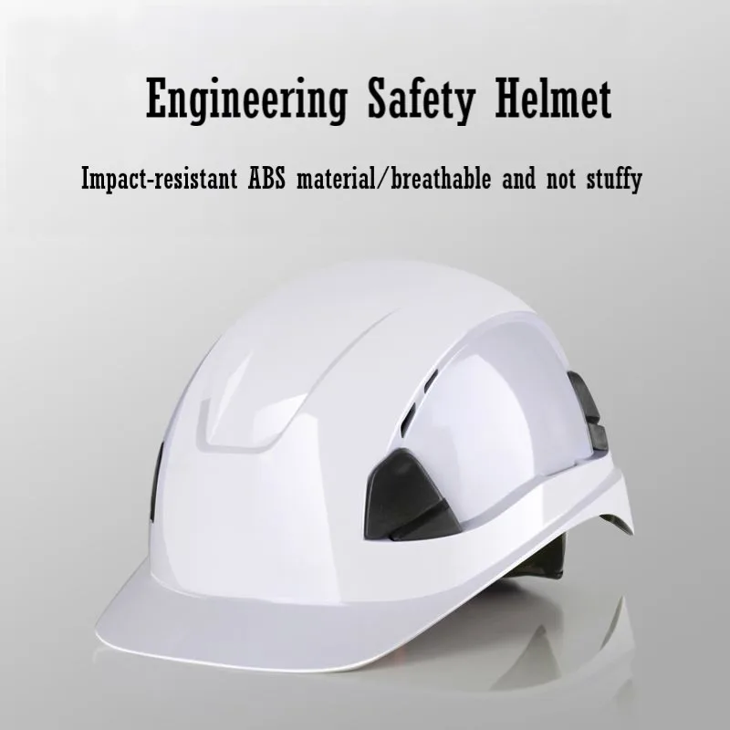 

CKT-NTT-B ABS Safety Helmet Site Construction Labor Protection High Strength Helmet Against Smashing Hat Breathable