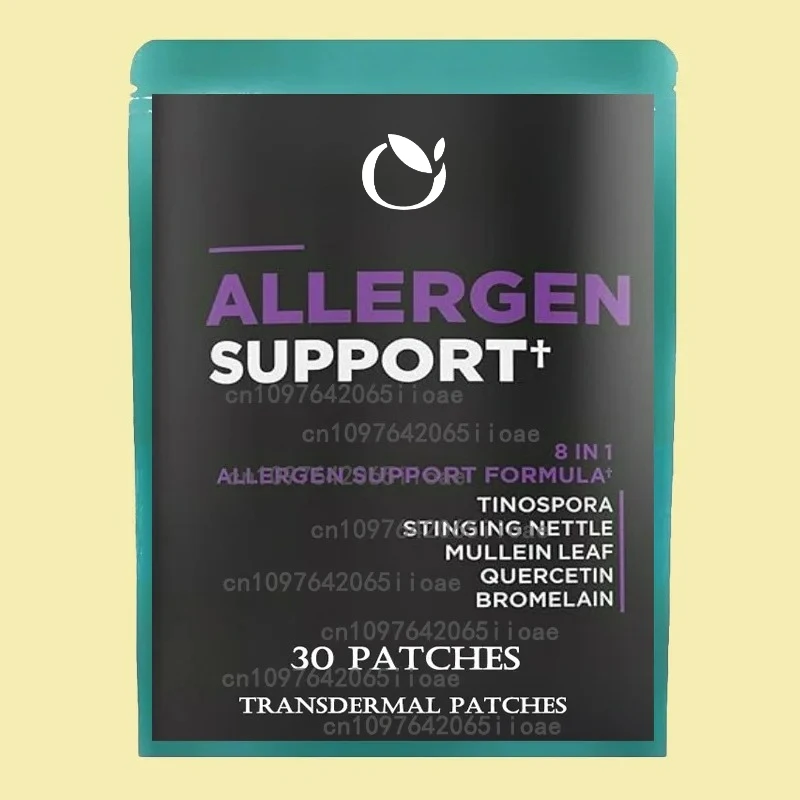 30 cerotti Supporto per allergeni più cerotti transdermici