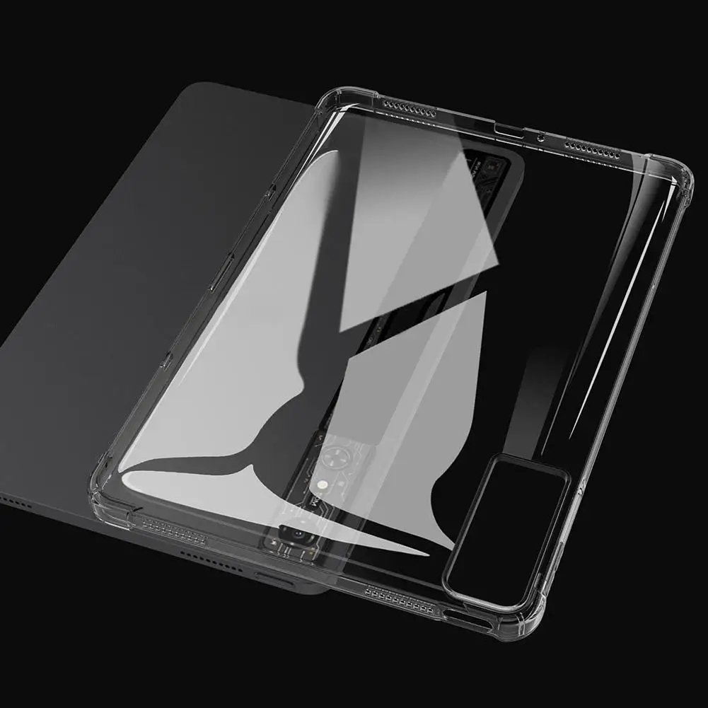 For ZTE Nubia REDMAGIC Gaming Tablet Pro 2024 Soft Protective Cover TPU Transparent Tablet Shockproof Silicon Case Back B7O3