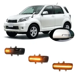for Toyota Rush J200 J210 F700 2006 2007 2008 2009 2010 2011 2012 2013 - 2017 Dynamic LED Blinker Side Mirror Turn Light Signal