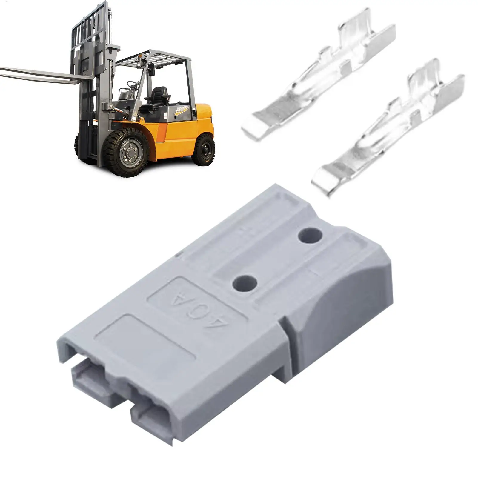 

40A-175A Automotive Battery Quick Connect Double Pole Quick Connect Charging Port Universal Vehicle Battery Charging Plugs