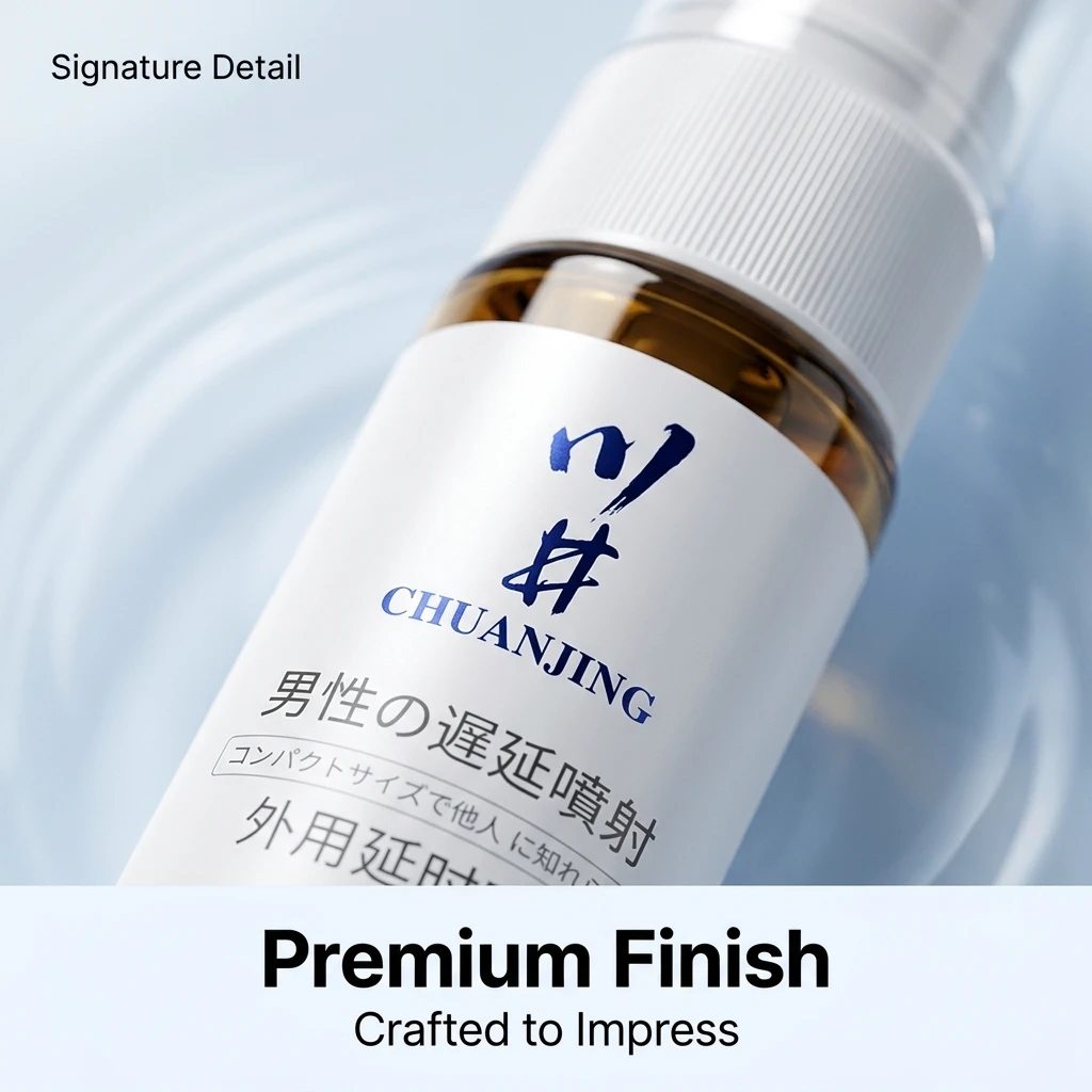 Delay Spray for Men 10ml-50ml, Fast Absorbing Herbal Topical Spray with Natural Extracts, Non-Greasy Daily Care, CHUANJING view 3