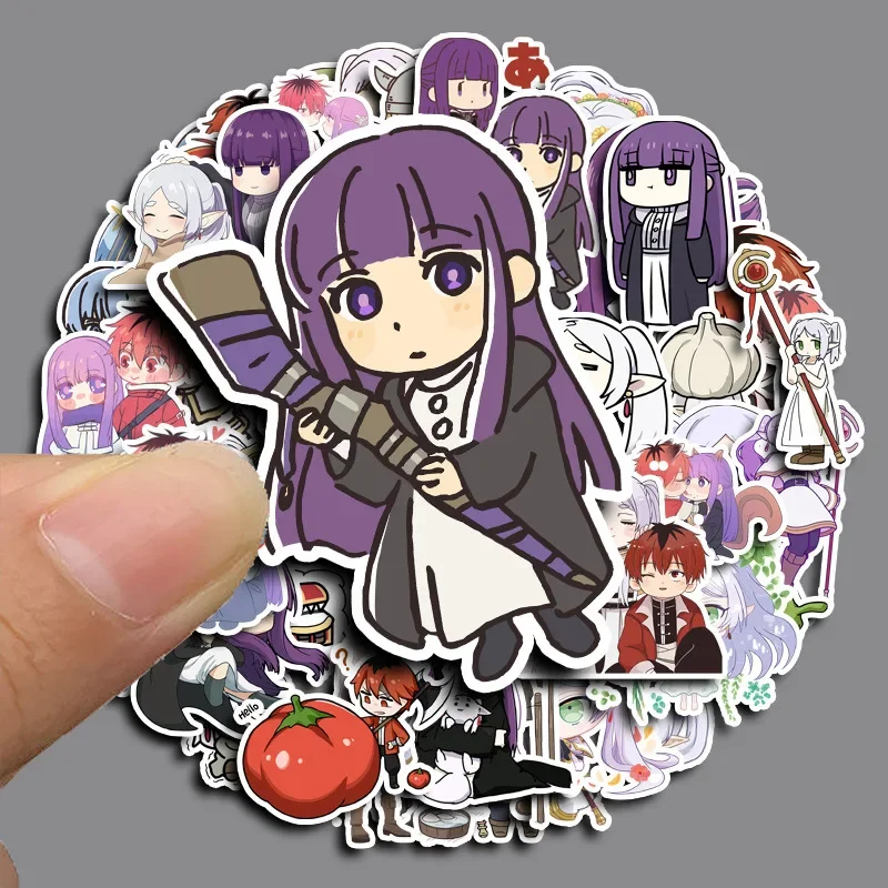 10/30/50PCS Manga Flamme Kanne Lightweight Stationery Sticker Lightweight Adorable School  Accessories Birthday Gifts Laptop Use