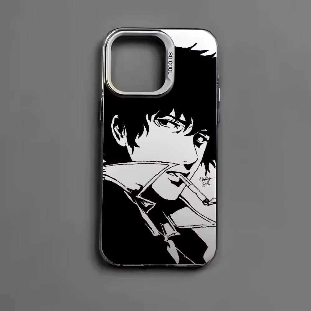 C-Cowboy أنيمي B-Bebop قضية الهاتف لسامسونج غالاكسي S25Ultra S24 S23 S22 S21 زائد S20 FE A55 A54 A35 A15 Funda غطاء مقاوم للصدمات