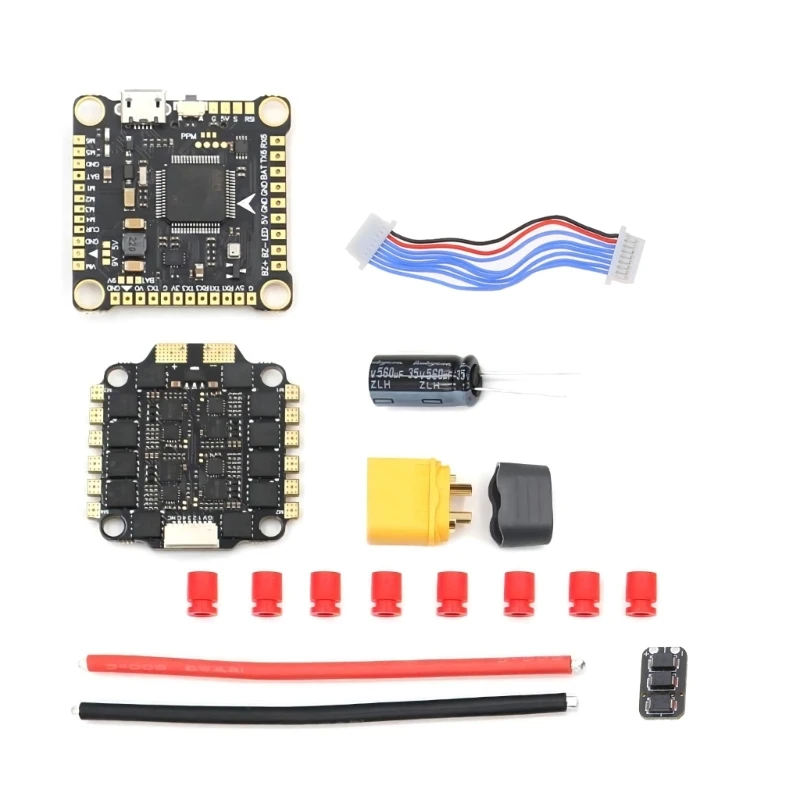 

F4 V3S 30.5x30.5mm Stack BMI270 Flight Controllers BLHELIS 45/55/60A 4in1 for FPVs Drones Replacement Part