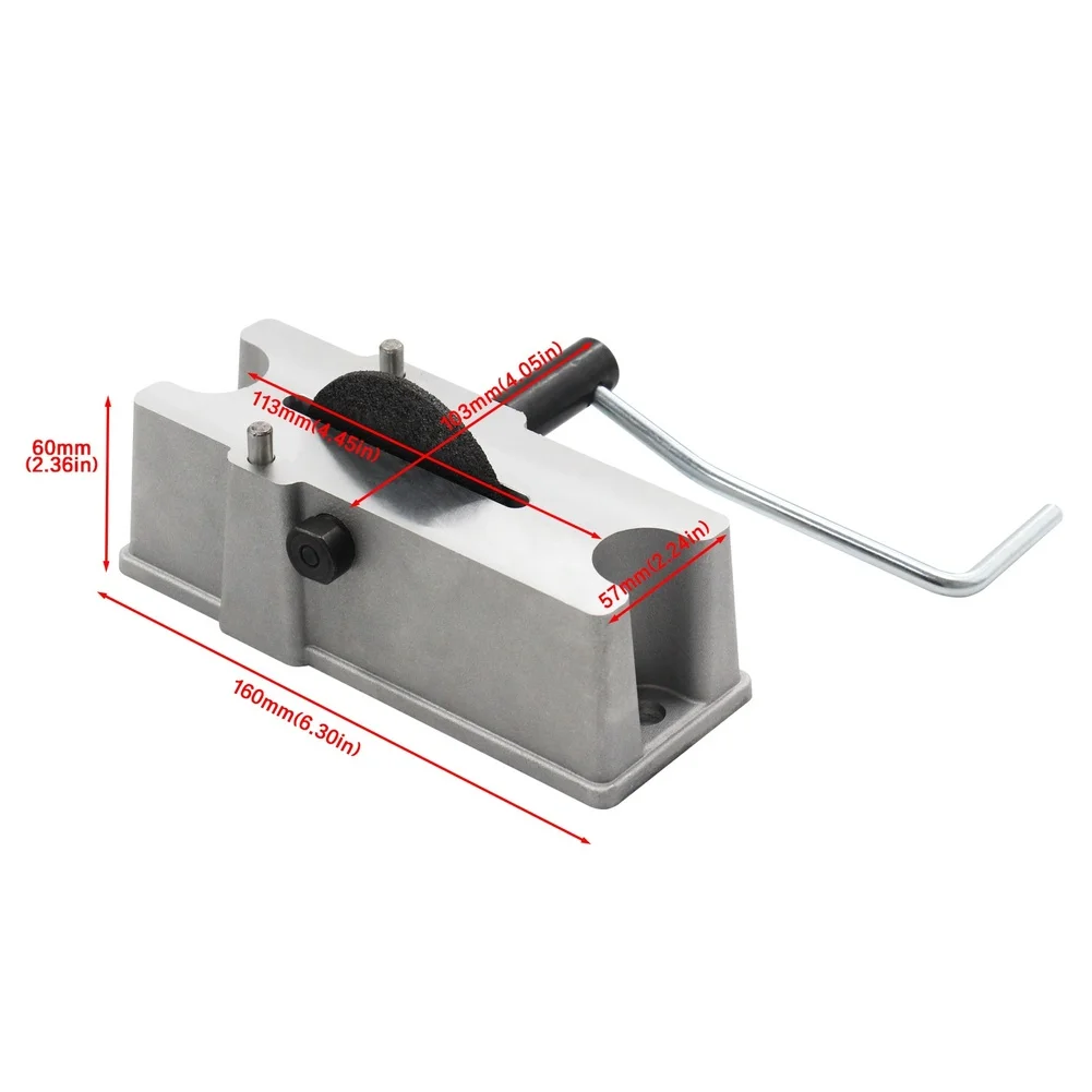 Aluminum Alloy Material Manual Engine Piston Ring Filer Grinder To Assure Proper Piston Ring End Space 120 Grit Kit Tool