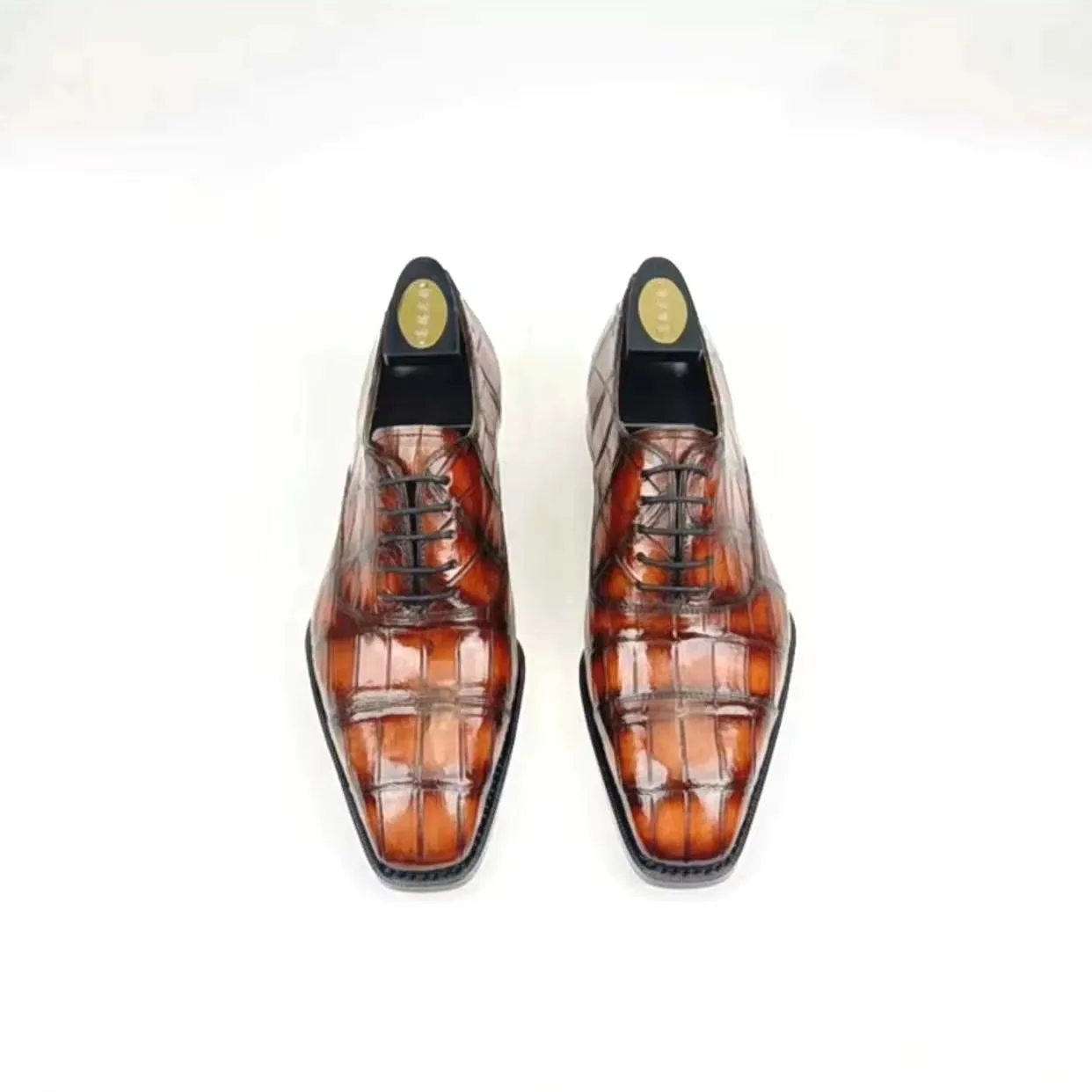 eyuge new men dress shoes male fromal shoes crocodile shoes wedding office business shoes
