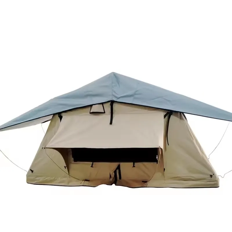 Wholesale Camping Soft Car Rooftop Tent Car SUV Truck Sun Shelter Auto 4 Season Lightweight Soft Shell Roof Top Tent 2 Person