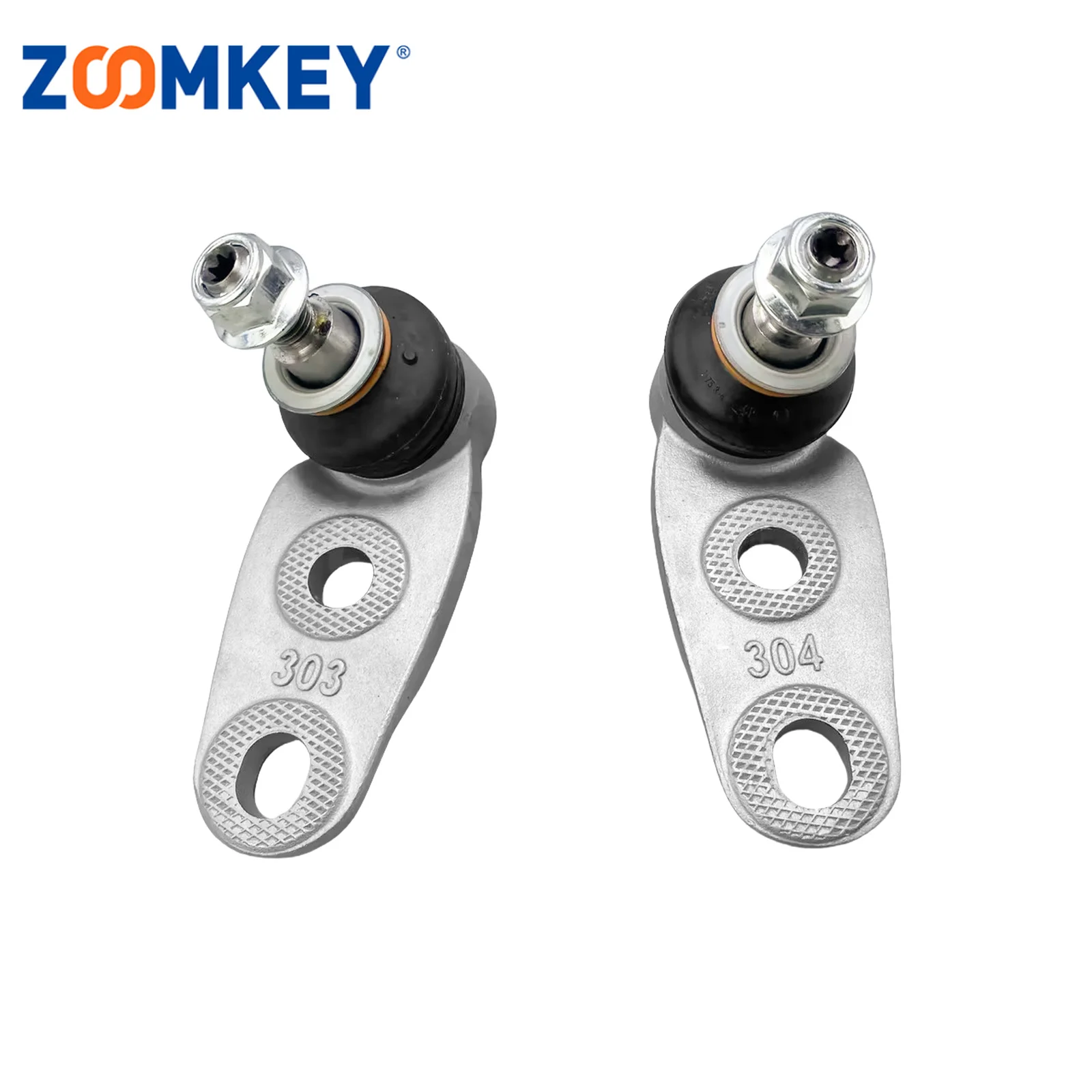 

ZOOMKEY Suspension Ball Joint Fits for Mini Cooper 2007-2015 Front Lower Inner and Outer 31124048627 31124048629 31124048630