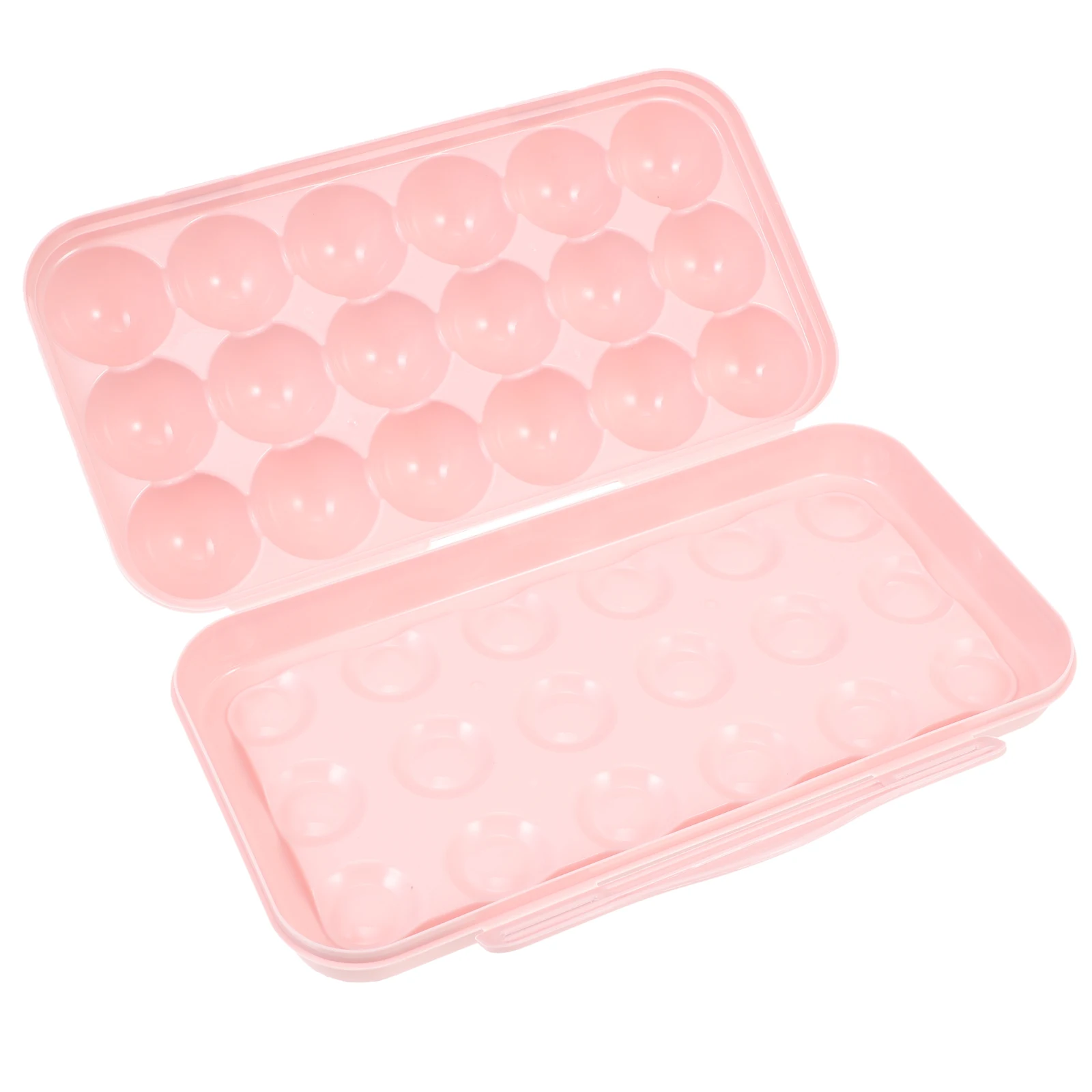 18 Grid Eggs Holder Egg Carton Plastic Egg Container Anti Collision Eggs Egg Storage Box Crisper Egg Protection Case Home