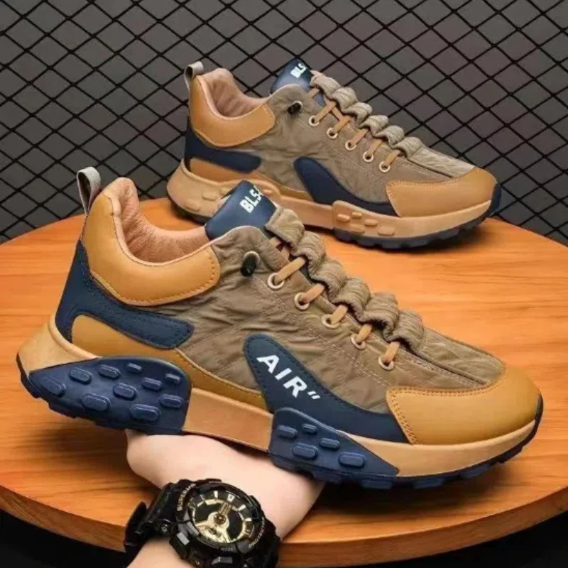 

Men's Vulcanize Shoes Hot Sale Spring and Autumn Light Soft Soled Breathable Casual Sports Shoes Mens Trainers Sneakers 46