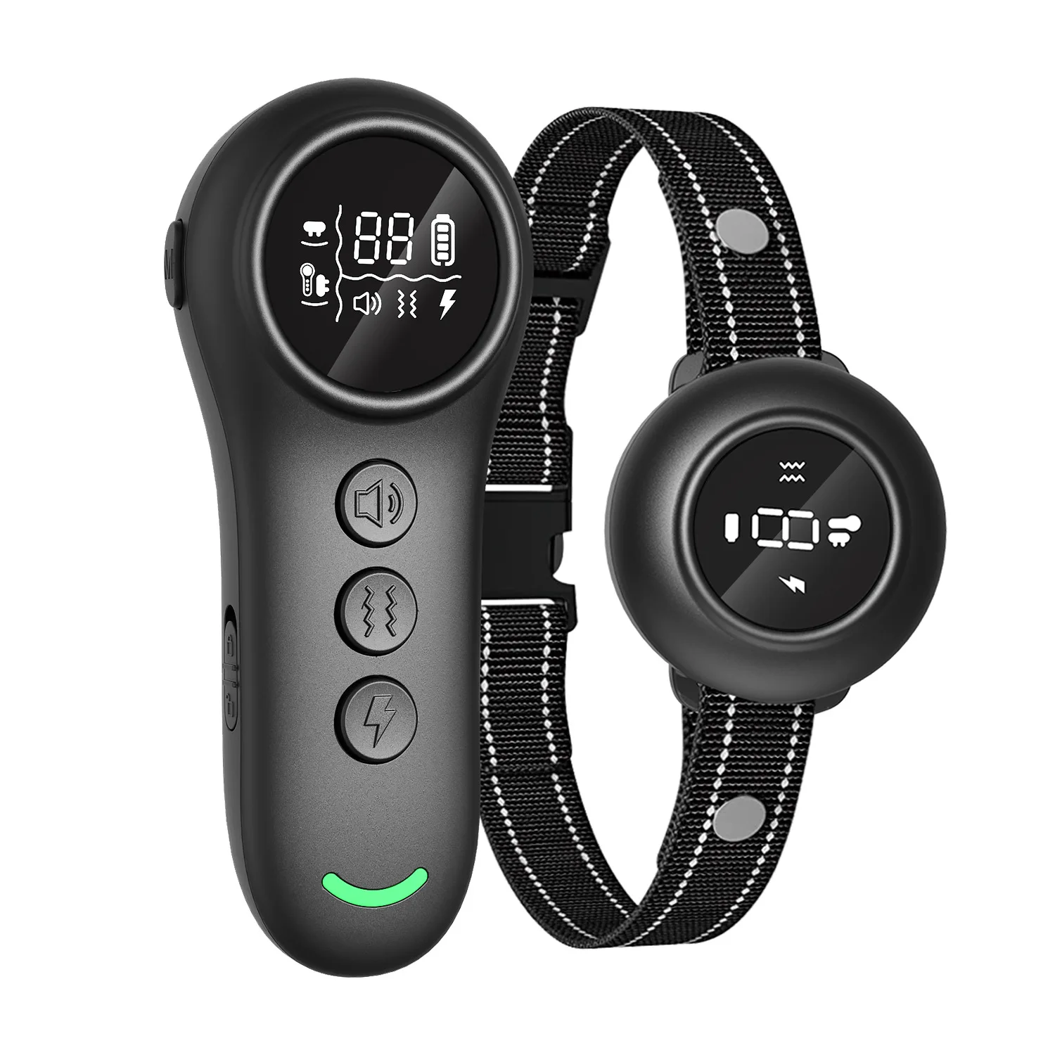 3-in-1 dog trainer anti-barking charging remote control  device