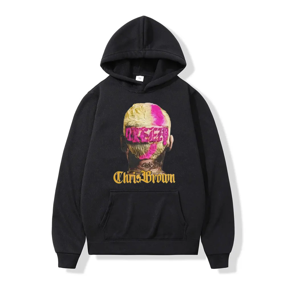 Rapper Chris Brown 11:11 Tour 2024 Graphic Hoodies Men Women Harajuku Hip Hop Pullovers Fashion Casual Long Sleeve Sweatshirts