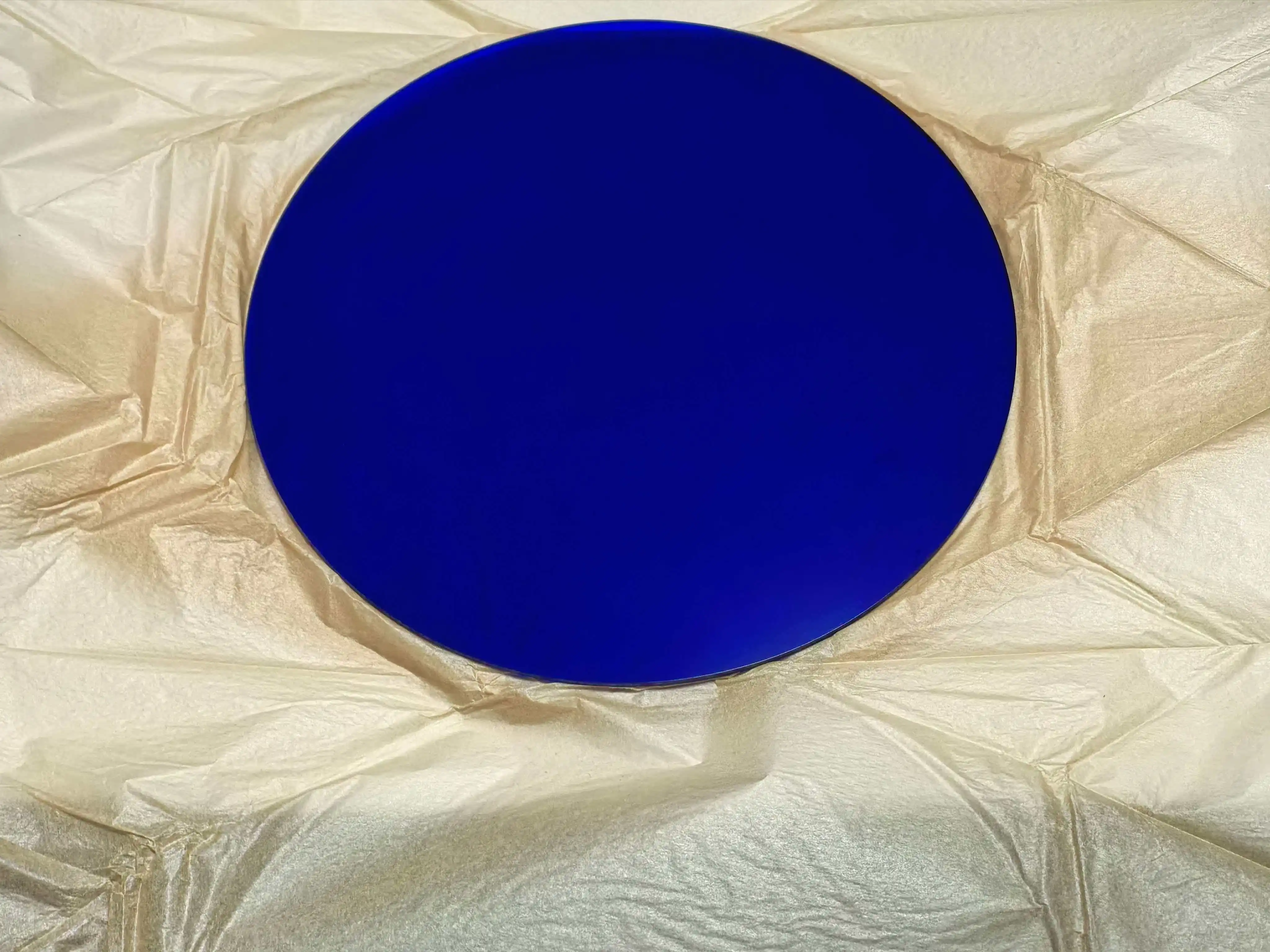 QB29 Band Pass Filter 380nm Blue Filter Glass Round Dia.160mm x Thickness 2mm 1PCS