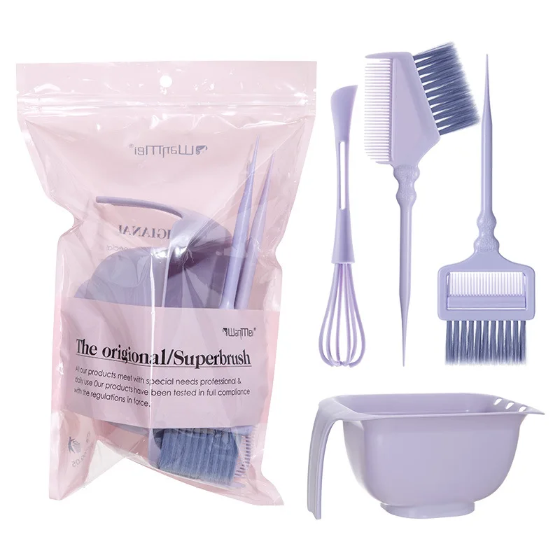 Chinese Style Hair Dye Brush Set, Multifunctional