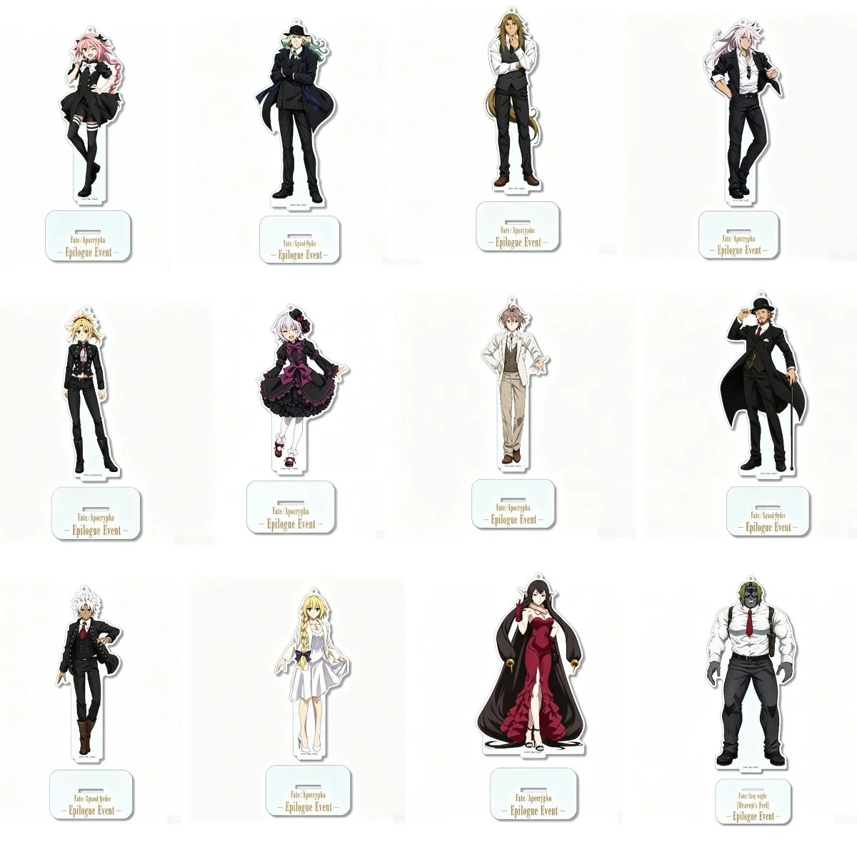 Anime Acrylic Stand Model Fate/Apocrypha Bookshelf Decoration Lovely Products High Definition Images As A Gift For Fans Keychain