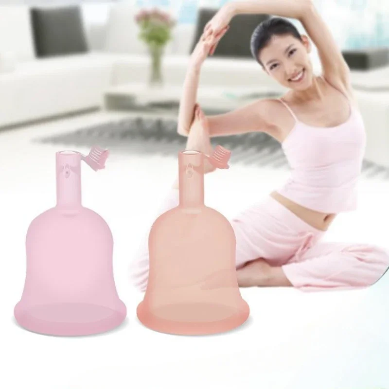 Flip Up Silicone Menstrual Cup Reusable Female Monthly Cup Medical Silicone Lady Menstrual Period Cup Women's Menstrual Products