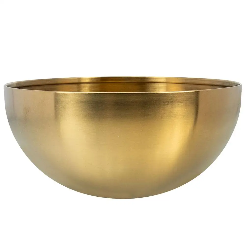 

Stainless Steel Salad Bowl Bowls Large Oversized Mixing Kitchen Reusable Serving Cold Noodle