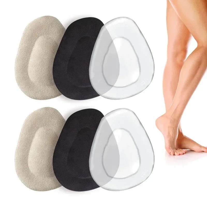 Water Drops Soft Forefoot Pads Anti-slip Silicone Gel Inserts for High Heels Half Insoles Pain Relief Thickened PU Pad