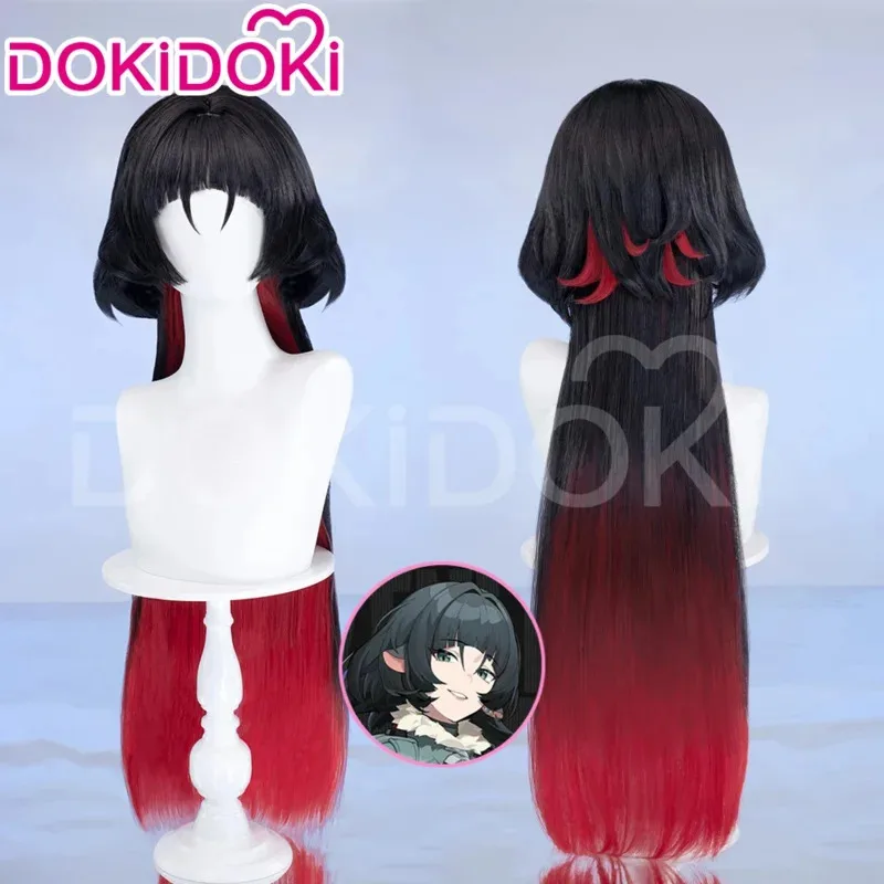 

Новый В НАЛИЧИИ Парик Jane Doe Game Zenless Zone Zero Косплей DokiDoki Женщины 80 см Длинные Градиентные Волосы Ногти FreeCap Хэллоуин 2025