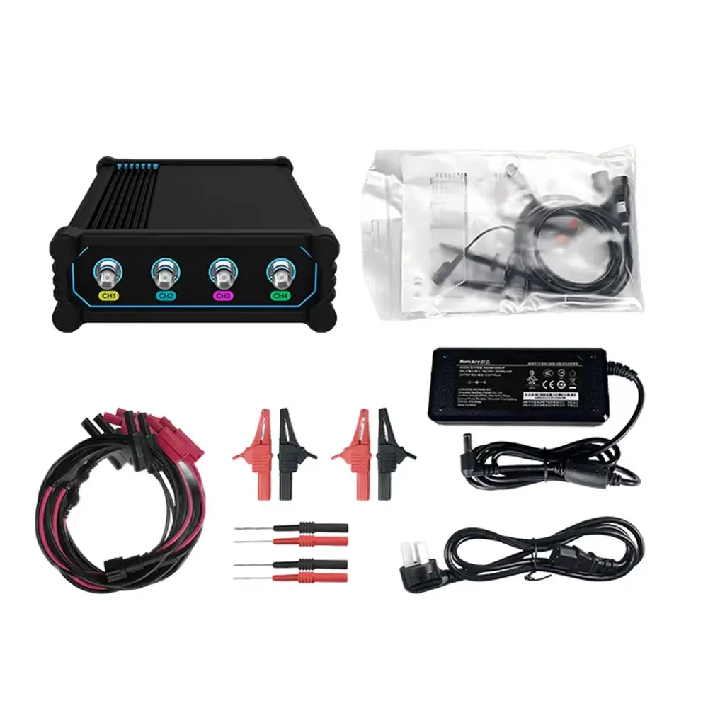 

VATO2004 Automotive Oscilloscope 4 Analog Channel 200MHz Bandwidth 1GSa/s Real-time Sampling Rate 50Mpts Memory Depth