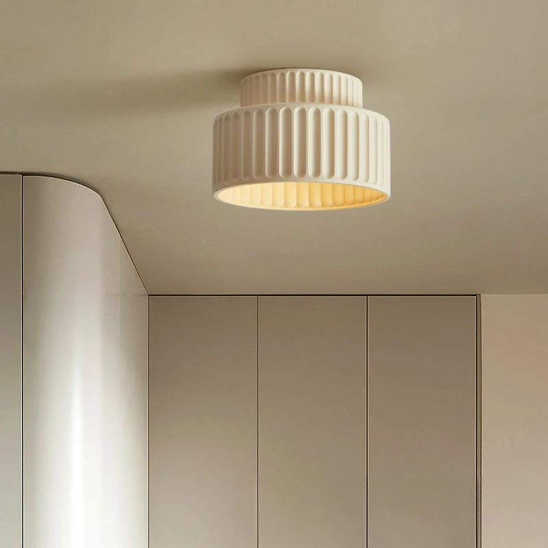 

Nordic cream wind ceiling light aisle light corridor light modern simple bedroom cloakroom balcony entrance ceiling