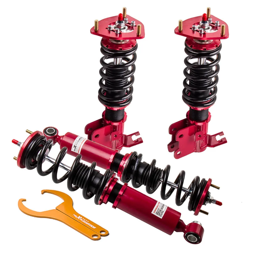 MaXpeedingrods Coilovers Suspension Shock Absorbers Strut Adj. Damper for Nissan S13 180SX 200SX 240SX