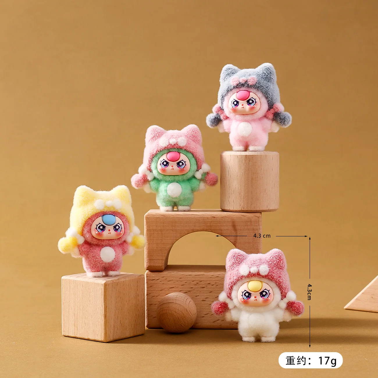 9 piezas para bebé tres artículos decorativos de escritorio, artículo decorativo de coche Kawaii, accesorios de decoración, piezas de bricolaje, regalo neutro de género,