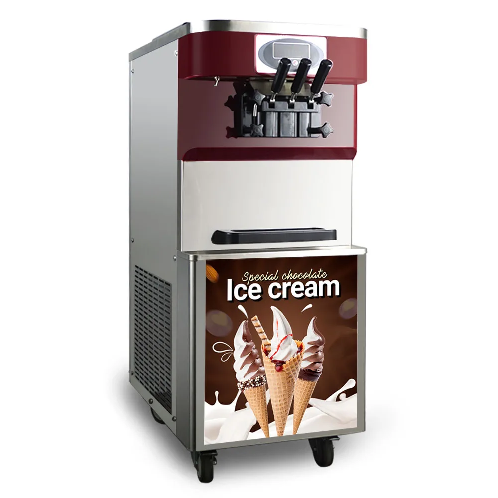 

BQL-838F Machines Soft Turkish Three Flavor Ice Cream Dispensing Machine