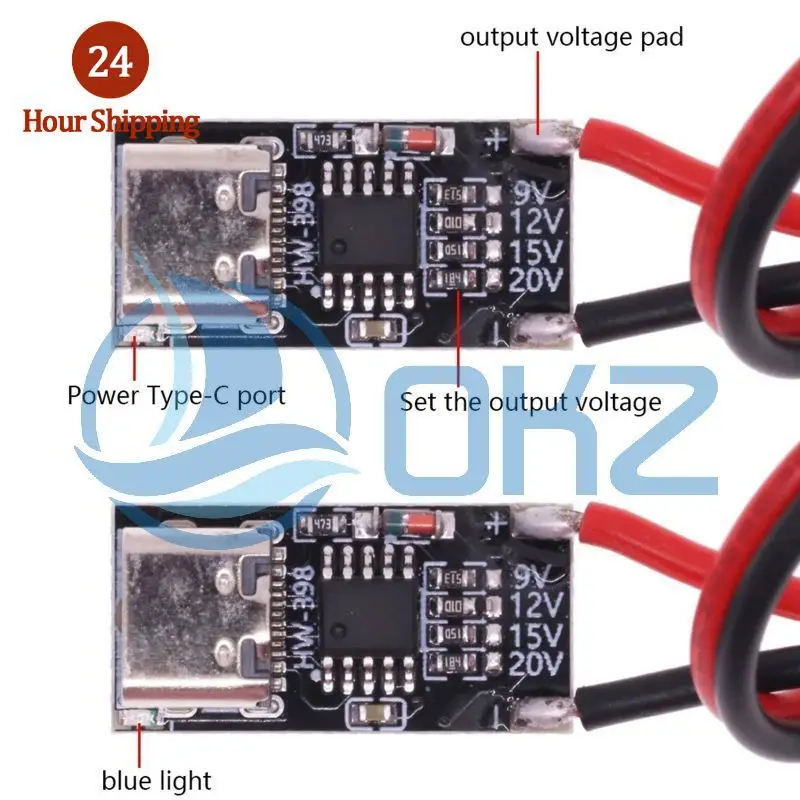 10PCS PD/QC/AFC TYPE-C Decoy Board USB Boost Module PD3.0 2.0 PPS/QC4+FCP AFC Type-c Trigger Polling Detector Power Fast Charge