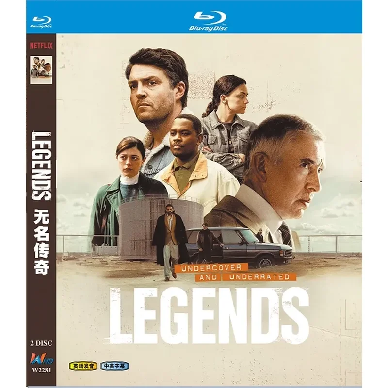 

Blu-ray BD Disc High Definition British Drama Unknown Legends 2026 2 Discs with Chinese Subtitles