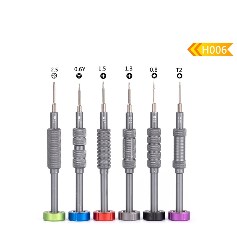 

F50 H006High Hardness Screwdriver Kit Convex Cross Torx T2 Y0.6 for Phone Watch Tablet Repair Opening Tool