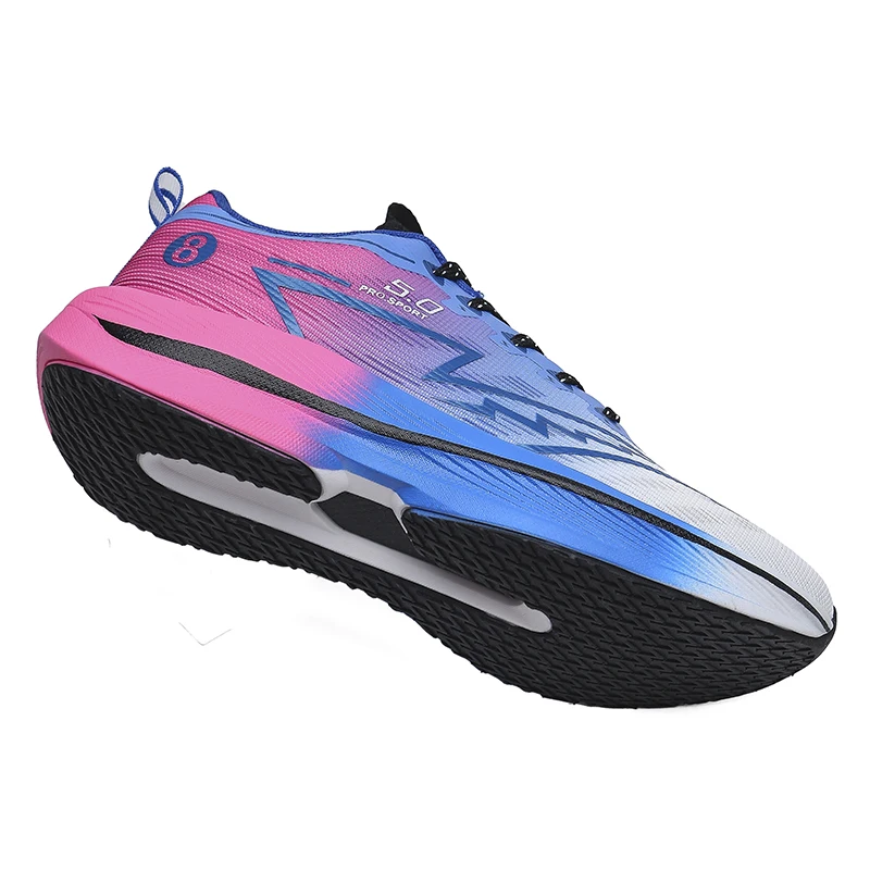 New Men's Sneakers Racing Carbon Plate Sports Running Shoes Light Anti-Slip Professional Track Field Training Shoes Tennis Shoes