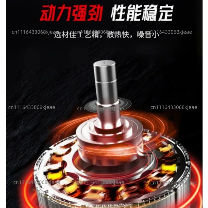 Direct 16-cylinder brushless straight cylinder car air pump movement portable small emergency air pump movement