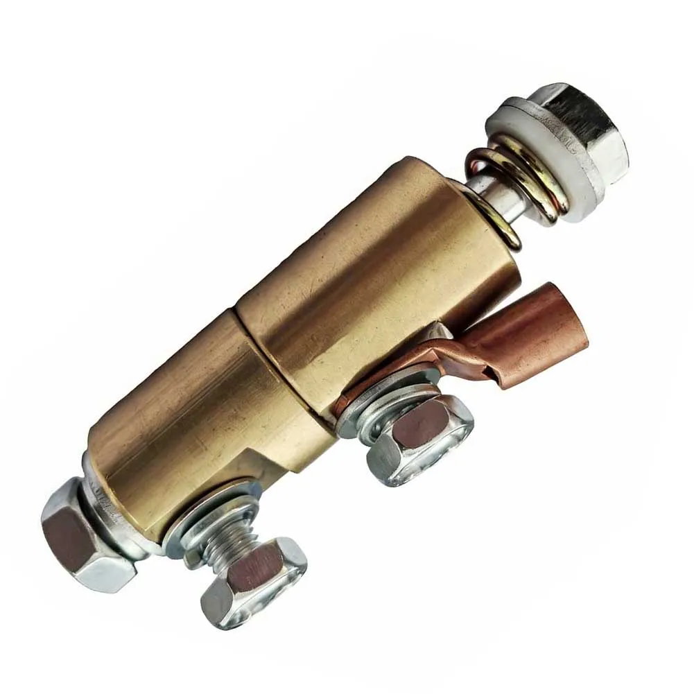 500A Welding Ground Clamp Swivel Adapter 360 Degree Rotating Device Soldering 360° Rotating Prevents Cable Entanglement