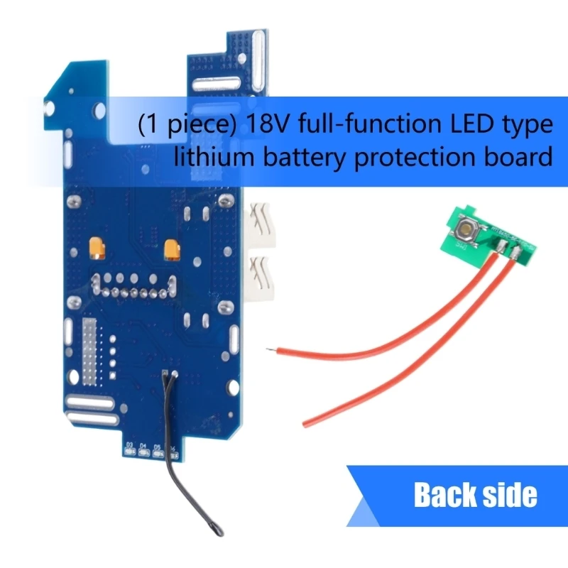 High Performances 18V Battery Charging Protections Board Featuring Overheats Protections Enhances Durability X3UB