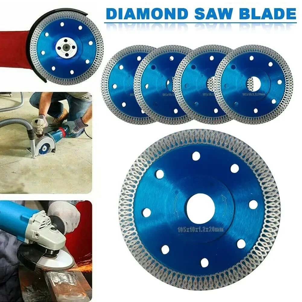 Turbo Diamond Saw Blade Granite Marble Cutting Disc Porcelain Tile Ceramic Blades 3 Sizes for Angle Grinder Diamond Saw Blade